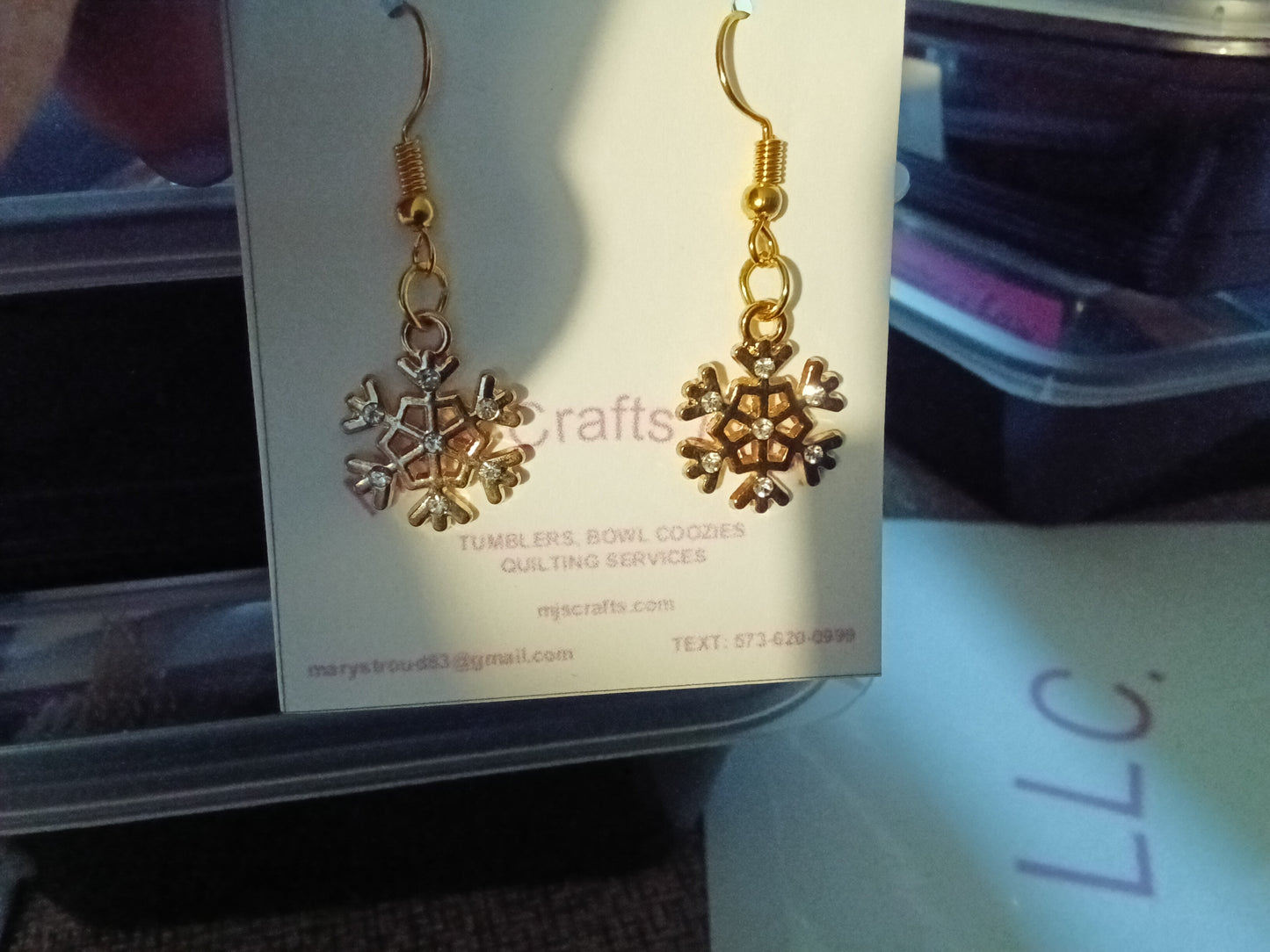 Charm earring