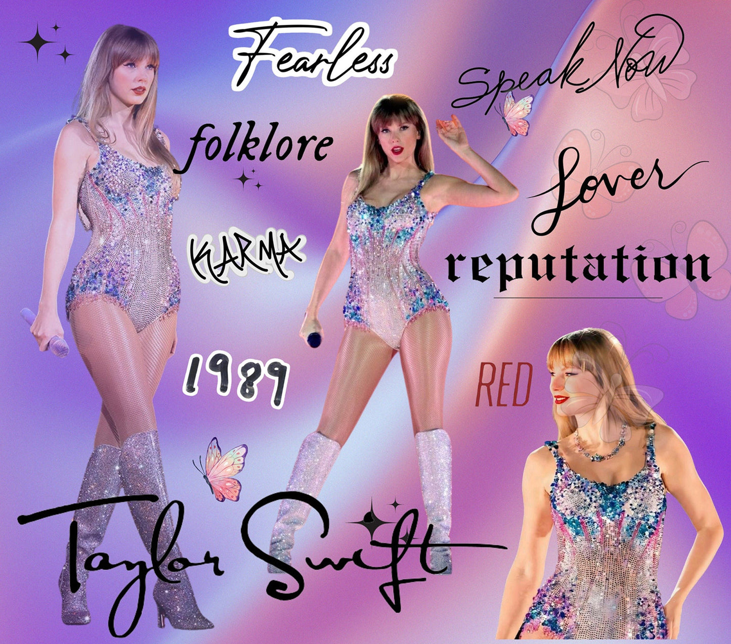 #34 TAYLOR SWIFT PURPLE