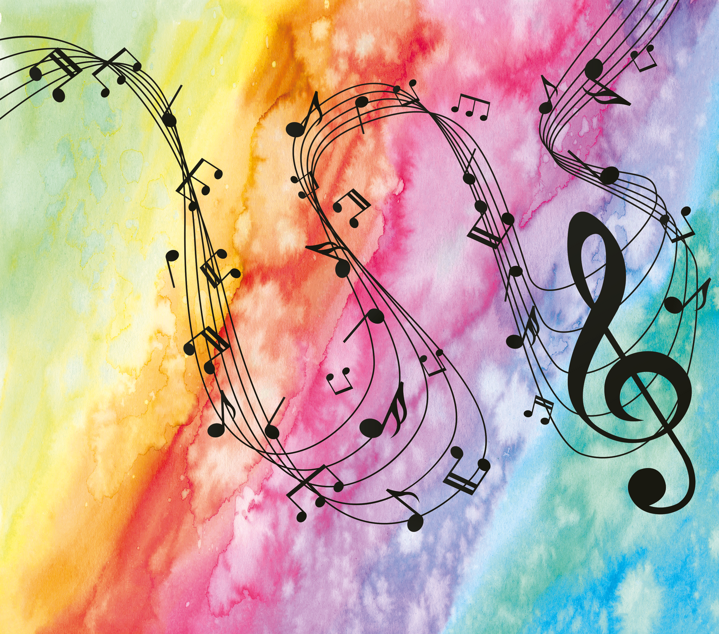 #41 RAINBOW MUSIC NOTE