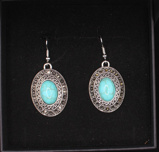 Turquoise earrings