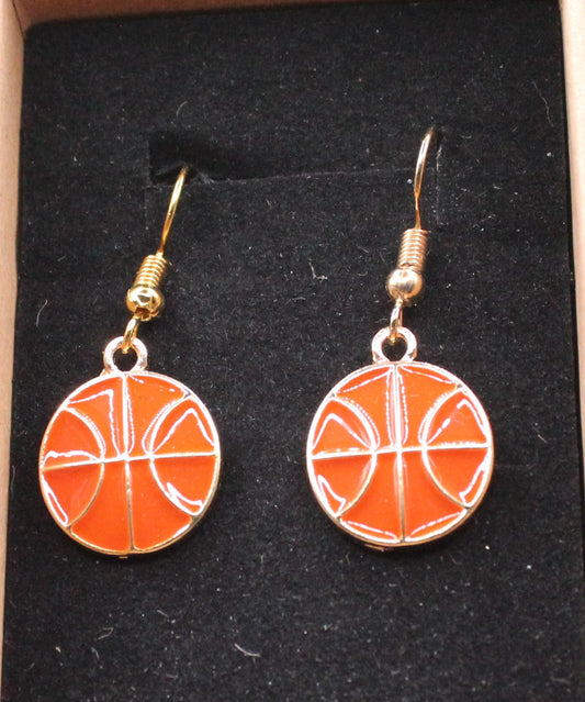 Sport ball earring