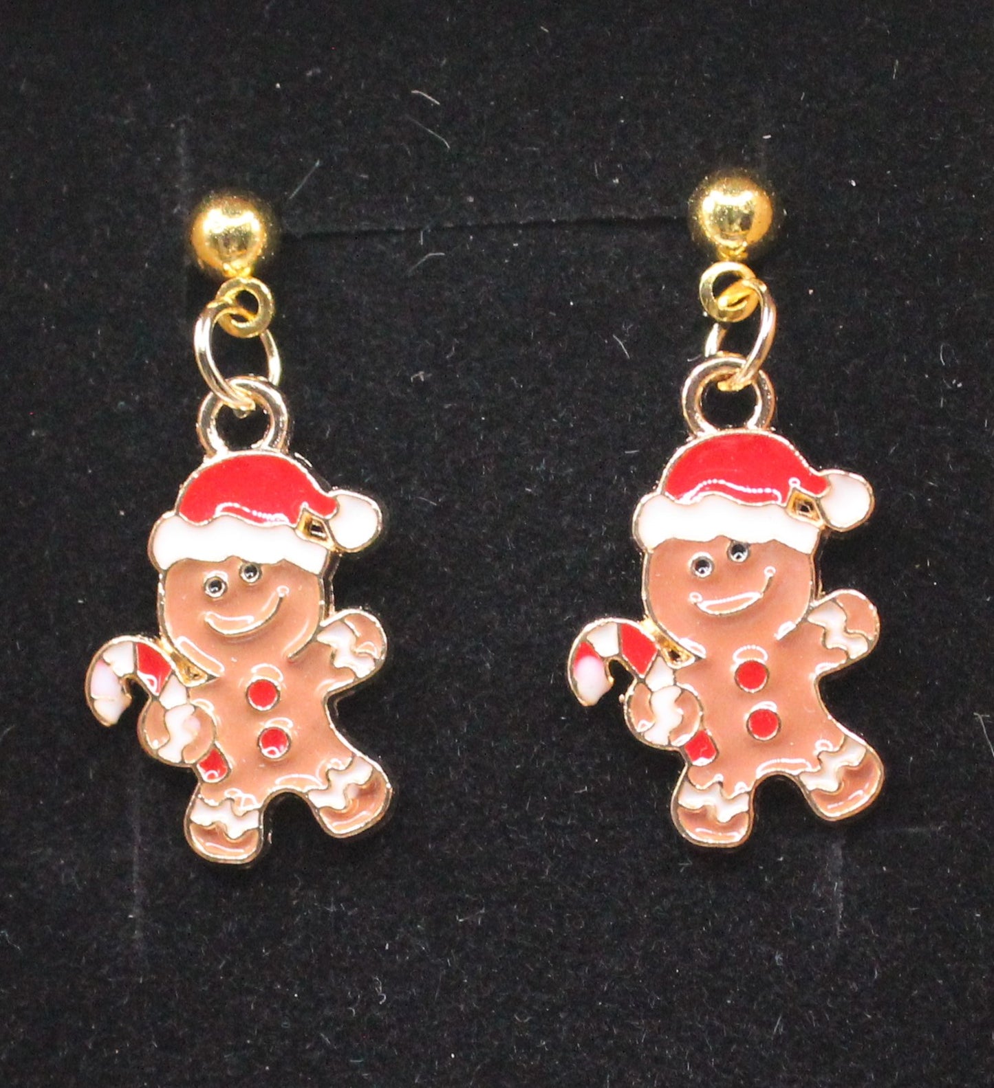 Christmas charm earring
