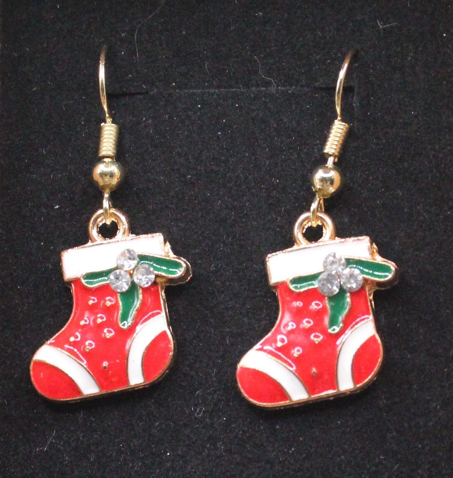 Christmas charm earring