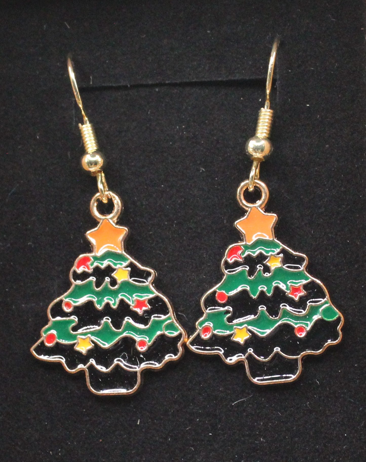 Christmas charm earring