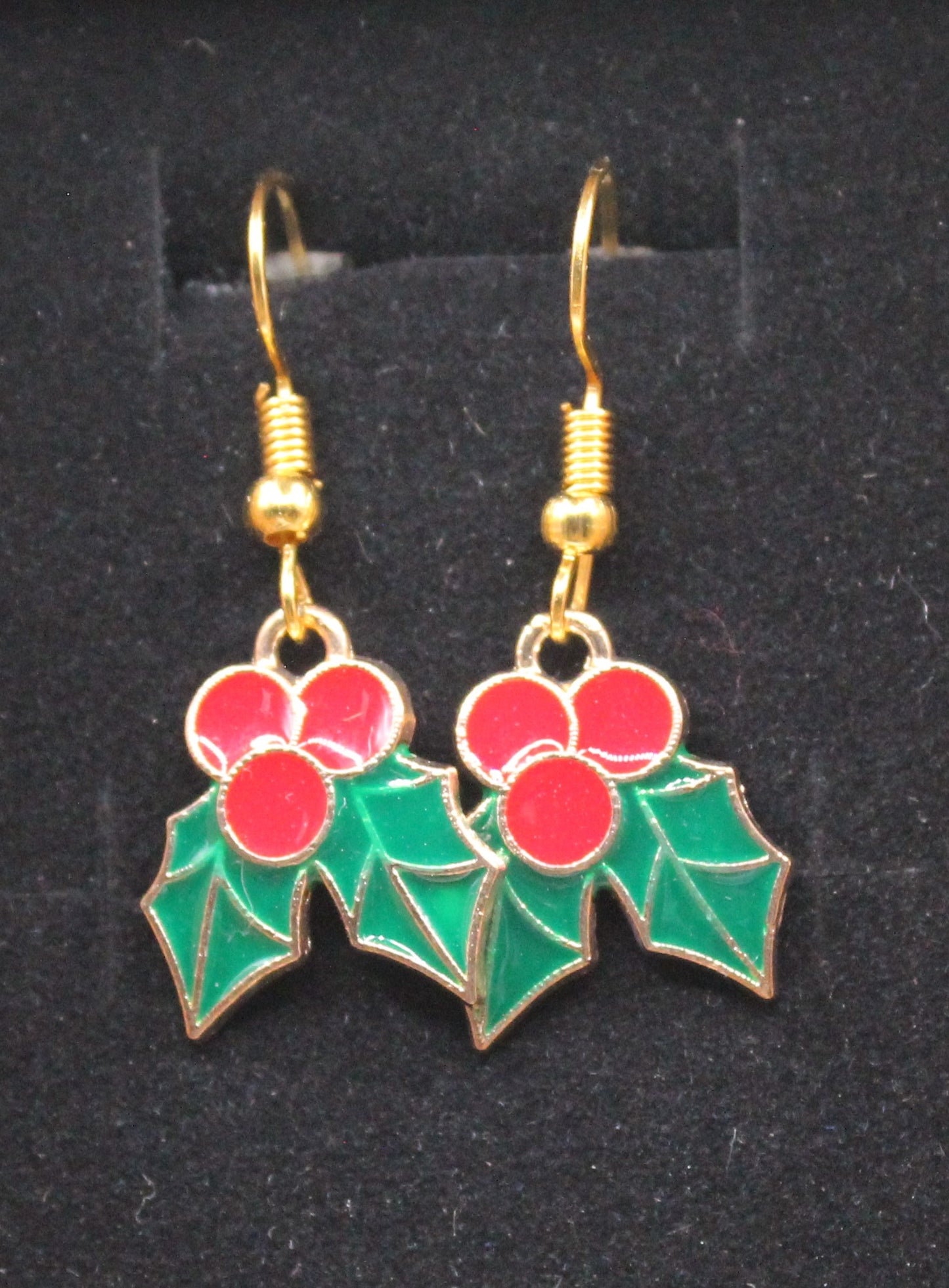 Christmas charm earring