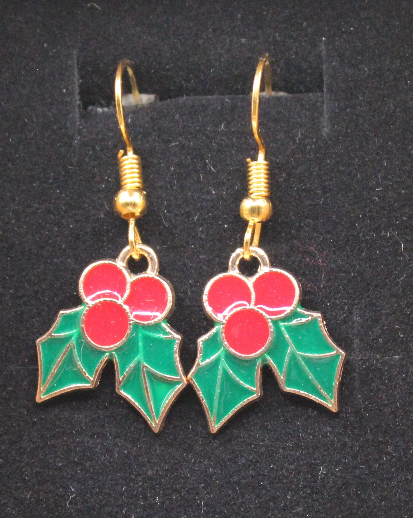 Christmas charm earring