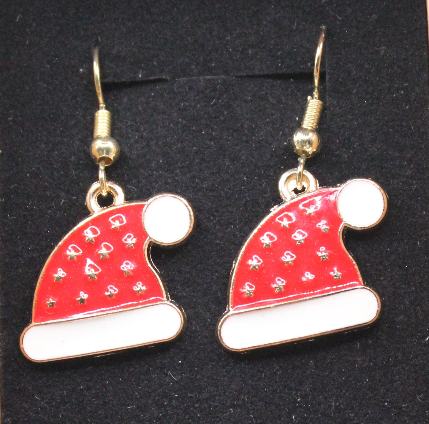 Christmas charm earring