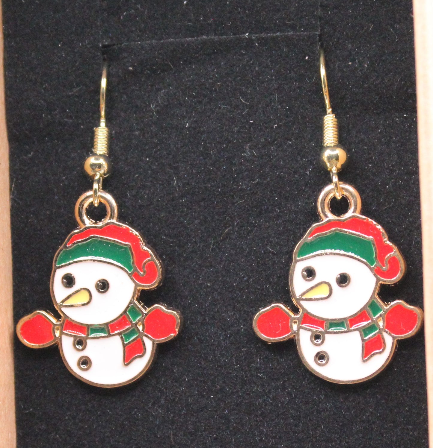 Christmas charm earring