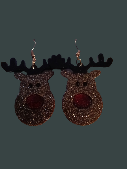 Reindeer earring